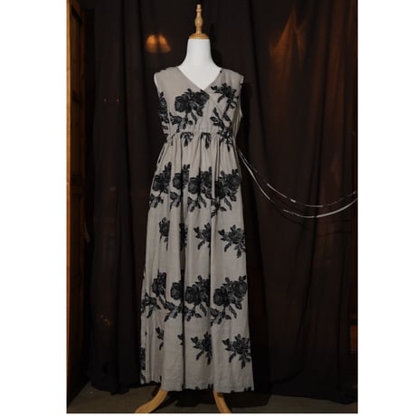 sleeve less/French sleeve dress  918538-N