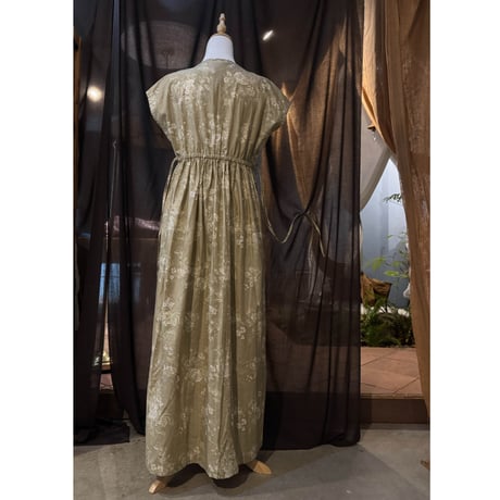 Frill/French sleeve dress KS-008-C