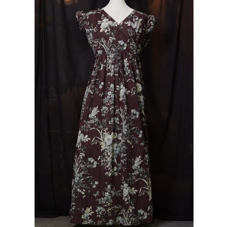 Frill/French sleeve dress  KS356072-C