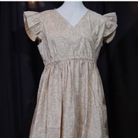 Frill/French sleeve dress 829003-M