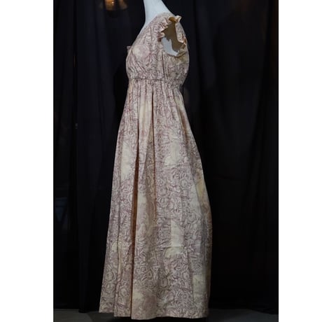 Frill/French sleeve dress 819589-W