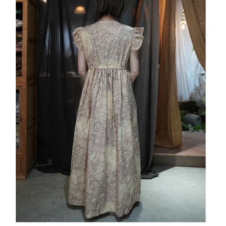 Frill/French sleeve dress 819589-W