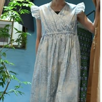 Frill/French sleeve dress　819589-T