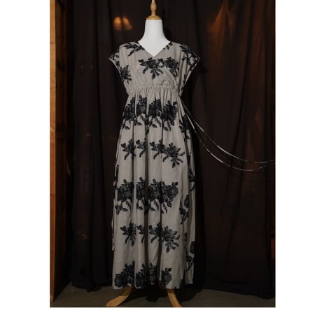 sleeve less/French sleeve dress  918538-N