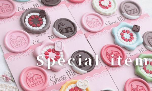 ふわもこちゃんピンク×ホワイト♡簡易的シーリングスタンプ収納ボックス❤︎ ふわもこちゃんピンク×ホワイト♡簡易的シーリングスタンプ収納