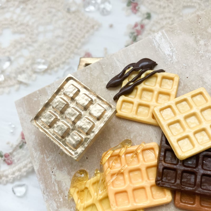 stamp head 【waffle】3D | シーリングスタンプ専門店 Show Me.