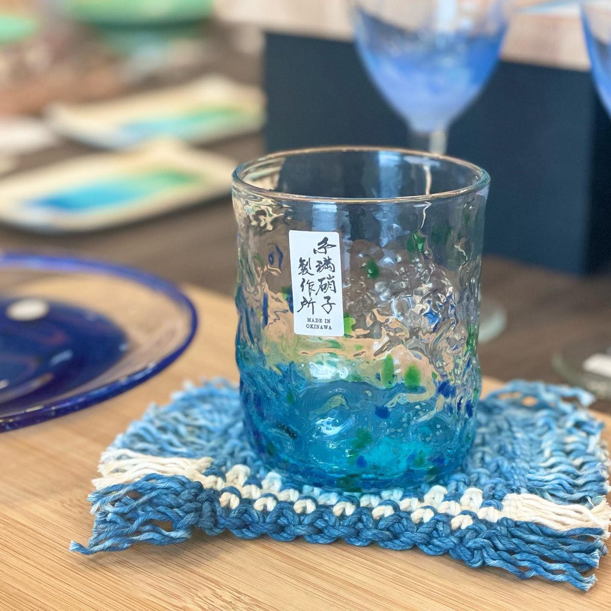 群星 琉球ガラス | okinawa blue collection