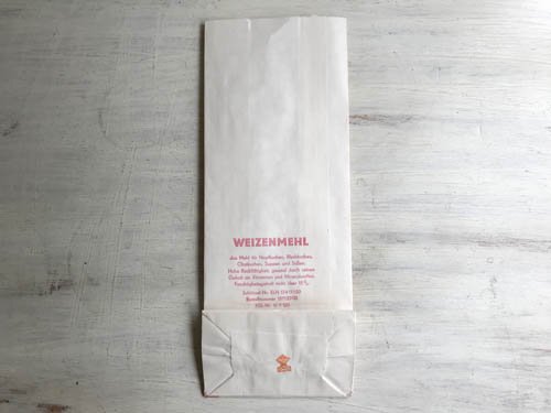 東ドイツ製ヴィンテージ紙袋（小麦粉） | osoblanco online shop