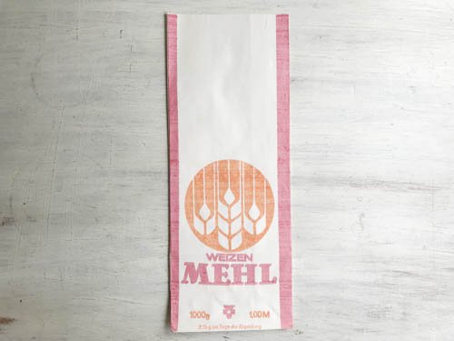 東ドイツ製ヴィンテージ紙袋（小麦粉） | osoblanco online shop