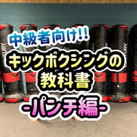 【"中級者向け"キックボクシングの教科書-パンチ編-】
