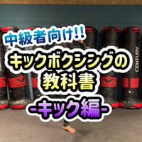 【"中級者向け"キックボクシングの教科書-キック編-