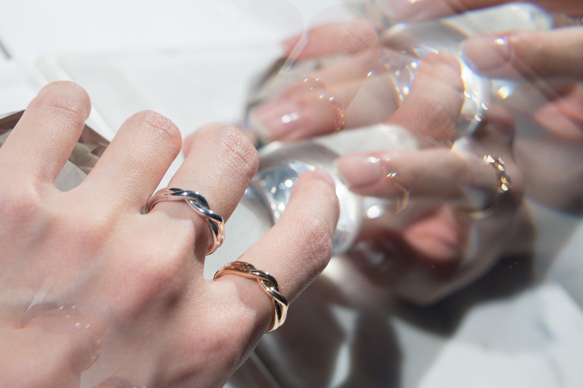 Gimmel Ring / K18YellowGold | TOU SUI KYO