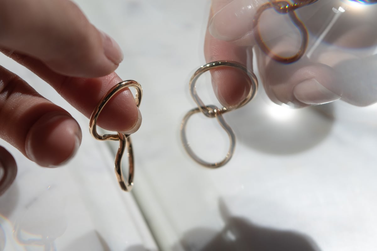 Gimmel Ring / K18YellowGold | TOU SUI KYO