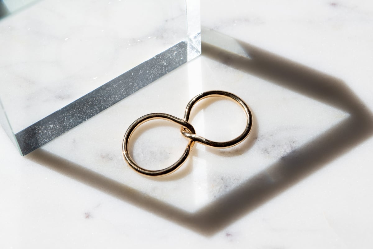 Gimmel Ring / K18YellowGold | TOU SUI KYO