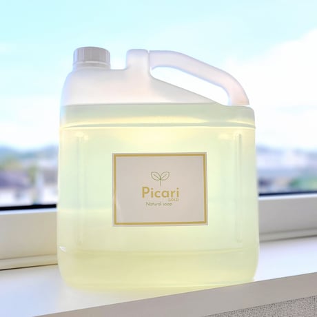 多機能洗剤ピカリゴールド(picari GOLD) 4L　1本　ノズルキャップ 付き