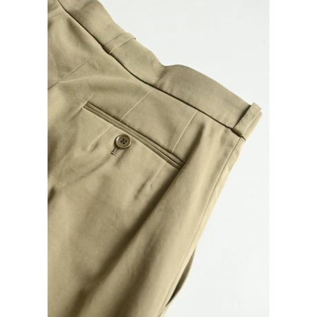 エシュペー ORGANIC COTTON CHINO CHLOTH SLACKS