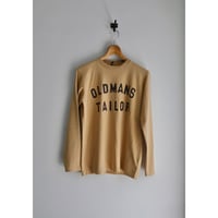 OMT RUBBER PRINT CREW L/S TEE/beige