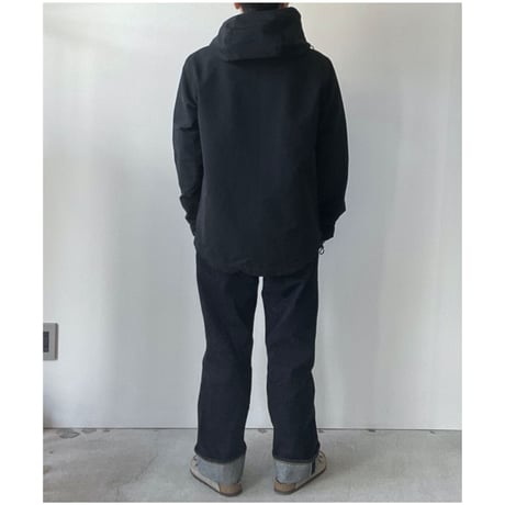 MASTER&CO.60/40クロスフードアノラック/black