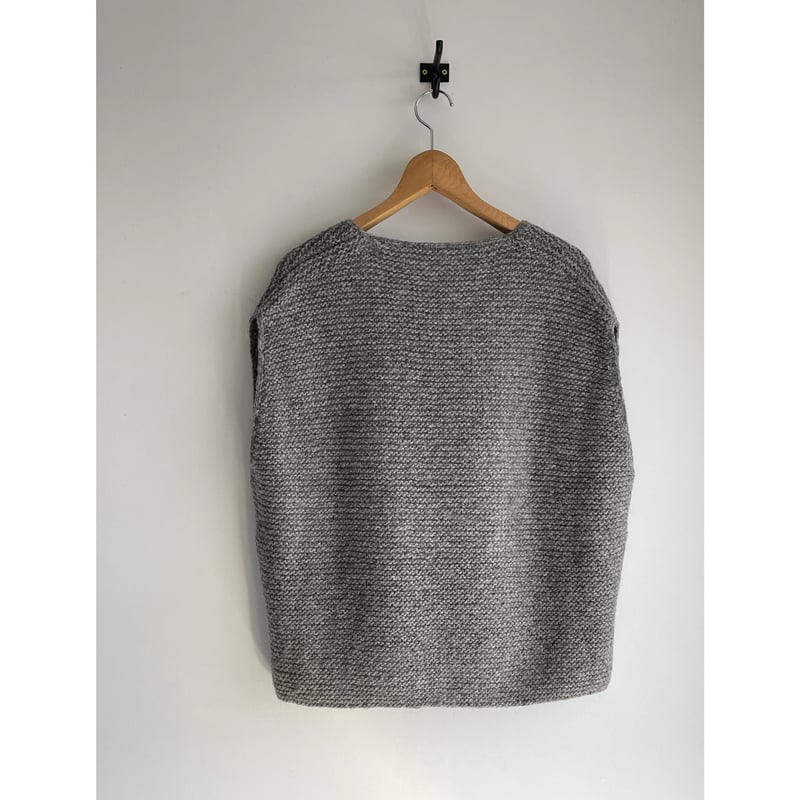 ゴーシュ アルパカウールハンドニットベスト | ANOUCK