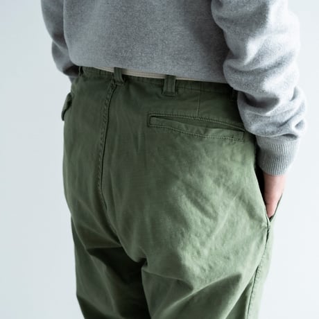 MASTER&CO. ベルト付きチノパンツ/olive