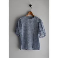 R&D.M.CO- TRELLIS C.S BALLOON SLEEVE BLOUSE