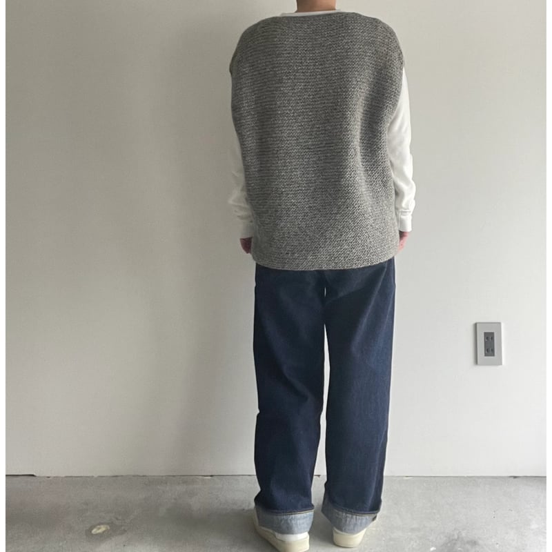 ゴーシュ アルパカウールハンドニットベスト | ANOUCK