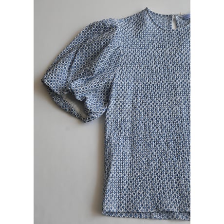 R&D.M.CO- TRELLIS C.S BALLOON SLEEVE BLOUSE