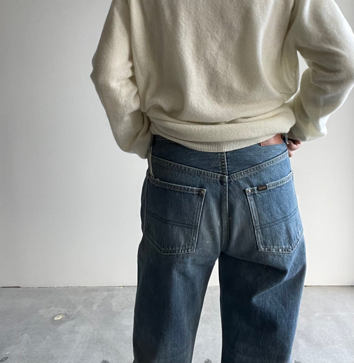 chimala/チマラ/NARROW STRAIGHT CUT/32/デニム Chimala Narrow Straight Cut in Medium Wash – JUDITH