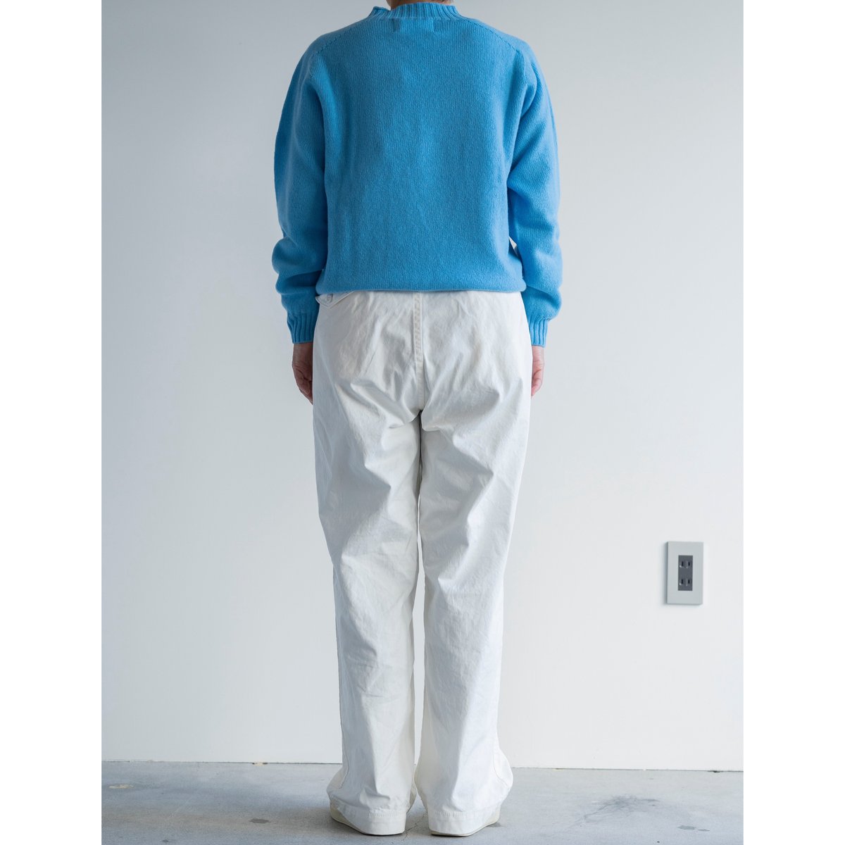 再入荷 MASTER&CO. ベルト付きチノパンツ/white | ANOUCK