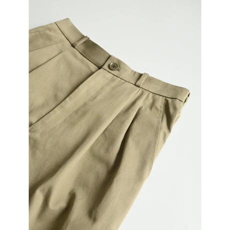 エシュペー ORGANIC COTTON CHINO CHLOTH SLACKS
