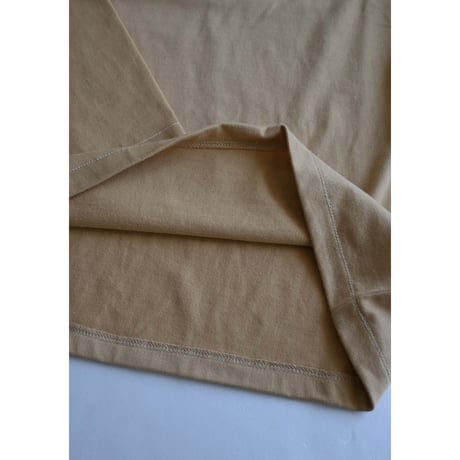 OMT RUBBER PRINT CREW L/S TEE/beige