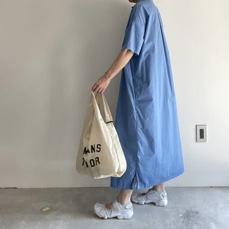 R&D.M.CO- G.D TYPEWRITER SHIRT DRESS