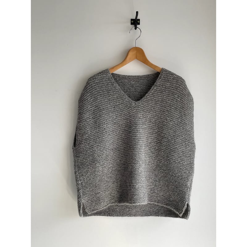 ゴーシュ アルパカウールハンドニットベスト | ANOUCK