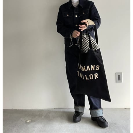 R&D.M.CO- GINGHAM CHECK DRAWATRING BAG(S)