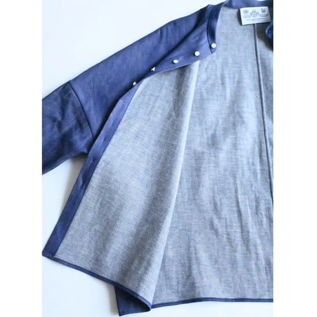 R&D.M.CO- COTTON DENIM BAGGY SHIRT