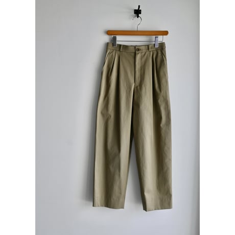 エシュペー ORGANIC COTTON CHINO CHLOTH SLACKS