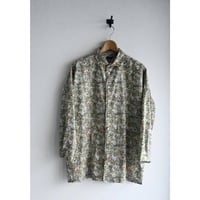 R&D.M.CO- WILD BERRY FIELD LAWN OVERSIZED SHIRT