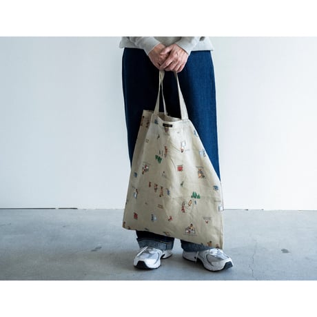 R&D.M.CO- BROWN BEARS TOTE BAG