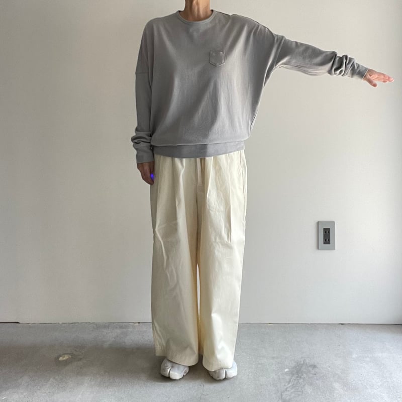 ◇N.様◇ゴーシュ　ワイドプルオーバー　ブラック　天竺　2025 174664205_o3.jpg?