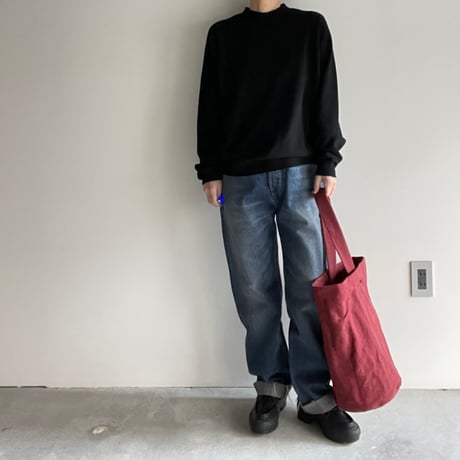 YAECA バゲットバッグ/kusaki red