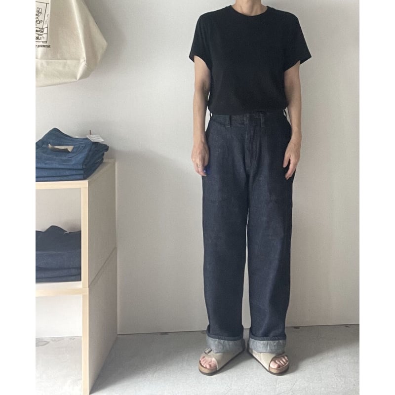 YAECA US NAVY デニムパンツ | ANOUCK