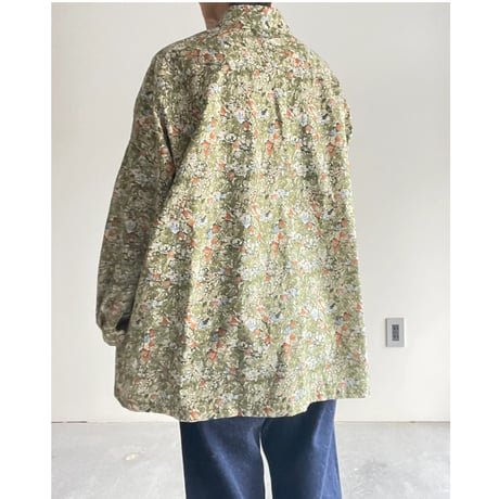 R&D.M.CO- WILD BERRY FIELD LAWN OVERSIZED SHIRT
