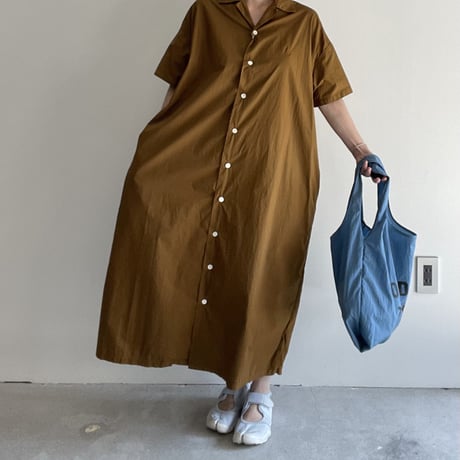 R&D.M.CO- G.D TYPEWRITER SHIRT DRESS