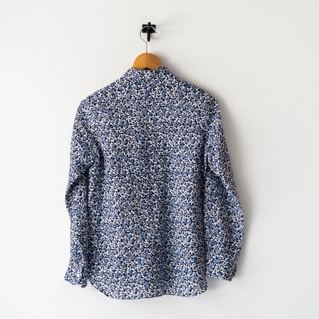 R&D.M.CO- OLD BLUE ROUND COLLAR SHIRT