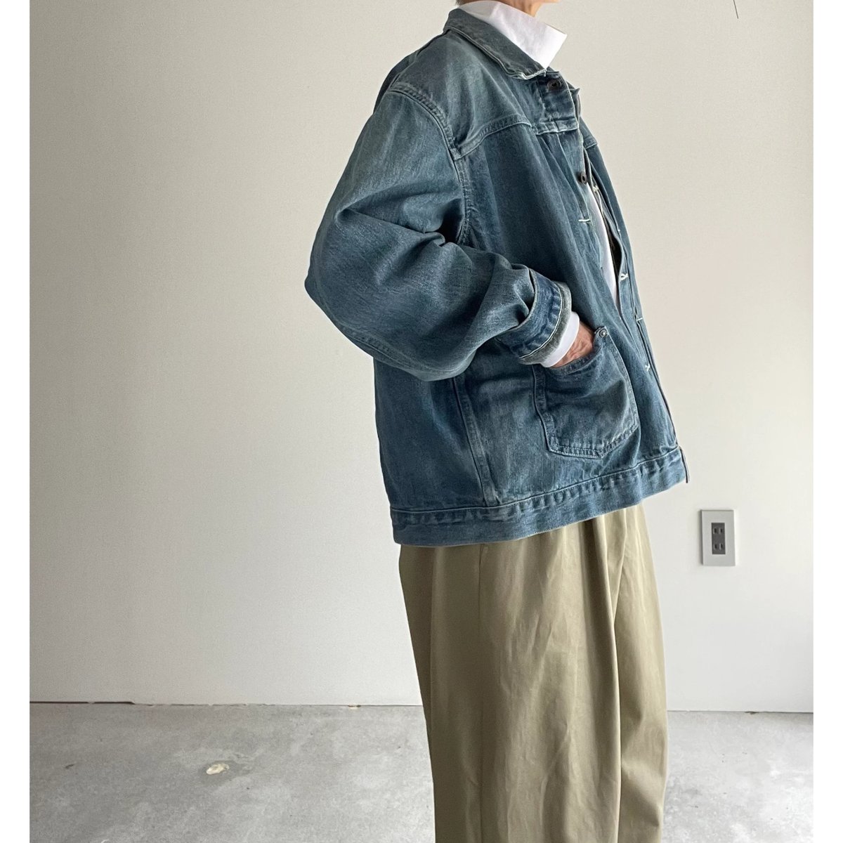 chimala DENIM SHORT JACKET | ANOUCK