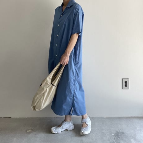 R&D.M.CO- G.D TYPEWRITER SHIRT DRESS