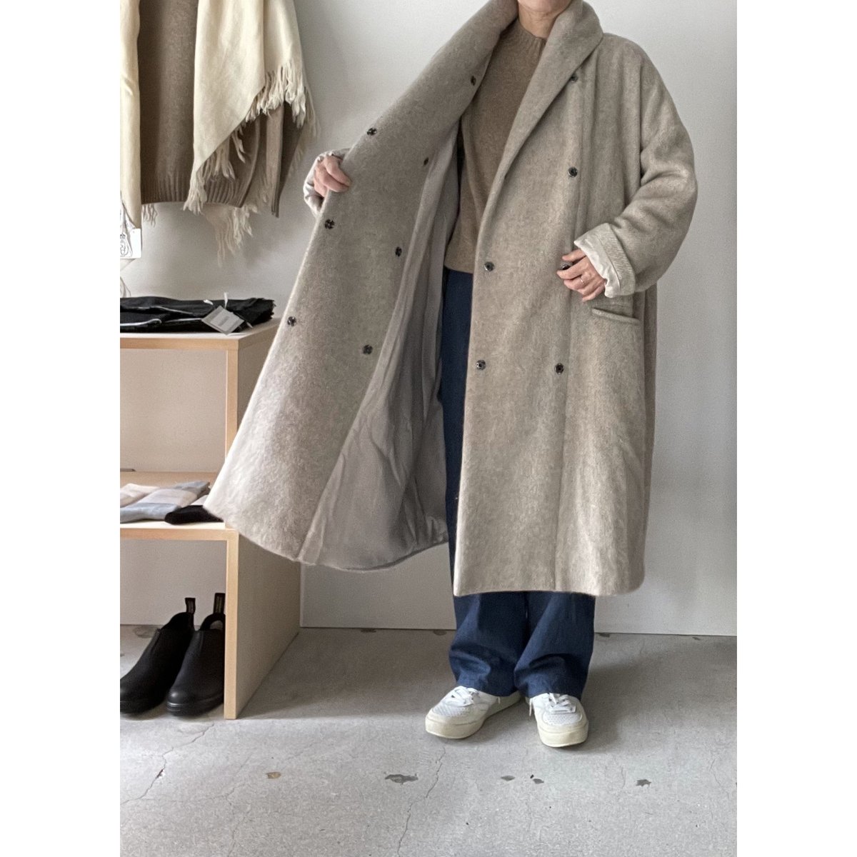 HONNETE オネット BALLOON COAT バルーンコートチェック 楽天市場】【30％OFF】HONNETE（オネット） バルーンコート