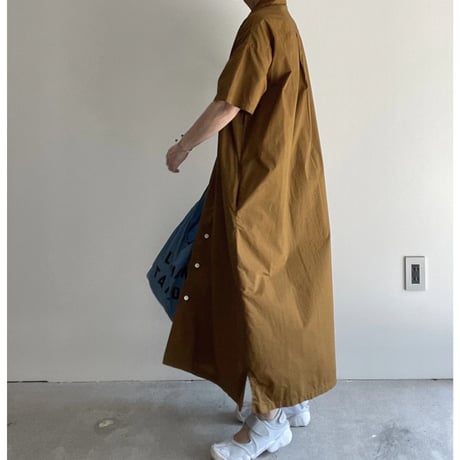 R&D.M.CO- G.D TYPEWRITER SHIRT DRESS