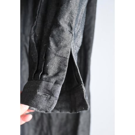 YAECA CANVAS DSIGN ワークシャツドレス