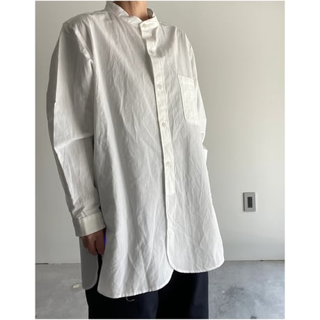YAECA CANVAS DSIGN スタンドカラーシャツ